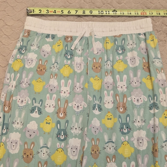 Little Sleepies Lunaluxe Bamboo Viscose Barnyard Animals Adult Pajama Pants, XL - Picture 3 of 7